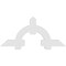 Ekena Millwork Ericson Architectural Grade PVC Gable Bracket, 60"W x 27 1/2"H x 2"D x 6"F, 11/12 Pitch GBP060X28X0206ERI00 - alternate 3